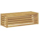 vidaXL Hocker Bank 115 x 43 x 37 cm Weiß