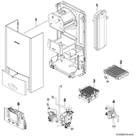 Bosch Ceramini ZSR 5/10-7 KE 23 Gas-Heizwertgerät 10 kW