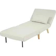 MCW Schlafsessel D35 Stoff/Textil 80 x 90 x 100 cm Creme-Beige