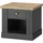 OTTO home Nachtschrank WESTMINSTER 50 x 40 x 46 cm Grau