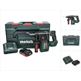 Metabo KH 18 LTX BL 24 Akku Bohrhammer 18 V 2,2 J SDS Plus Brushless + 1x Akku 4,0 Ah + Ladegerät + metaBOX