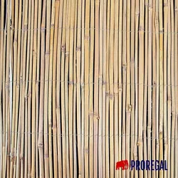 PROREGAL Sichtschutzzaun aus gespaltenem Bambus | Gartenzaun | Gartensichtschutz für Garten und Balkon | Höhe 2m | Länge 5m | HxL: 2x5 m