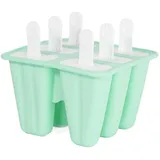Intirilife Eisform mit 6 Mulden in Grün | Gr.: onesize