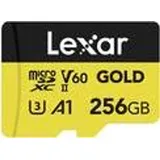 Lexar Gold MicroSDXC, UHS-II, U3, V60 Professional Speicherkarte 256 GB