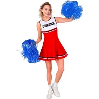W WIDMANN MILANO Party Fashion - Kostüm Cheerleader, Kleid, High School, Tänzerin, Karneval, Football Mottoparty