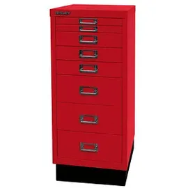 BISLEY MultiDrawer Schubladenschrank 27,9 x 67 x 38 cm rot