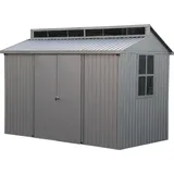 Duramax Metallgerätehaus Skylight Shed 10x6 3,23 x 1,82 m silber