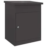 vidaXL Paketdrop-Box Schwarz