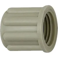 Riegler Rändelmutter, M18x1,5, für Schlauch 9/12 mm, PP