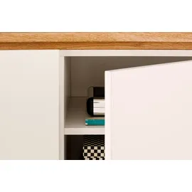 MCA Furniture Chiaro Lowboard 202x54x40 cm Weiß/MDF