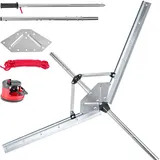 Vevor Teichrechen Wasser Unkrautrechen mit 1219 mm max. Schnittbreite