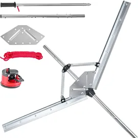 Vevor Teichrechen Wasser Unkrautrechen mit 1219 mm max. Schnittbreite