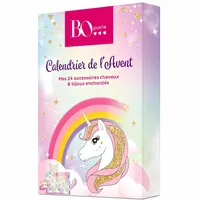 Bo... Paris Adventskalender Weihnachtskalender mit 24 Haaraccessoires & verzauberten Schmuckstücken - Geschenkidee Mädchen - 1er Set