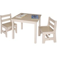 Kindersitzgruppe Kindertisch mit 2 Stühle Kindertisch Set baby Kindermöbel SG001