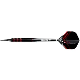 KARELLA Dartpfeile XT-2 Soft 18 g, 3 Stück, Rot/Schwarz