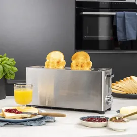 Princess Toaster, 1050 Watt, 2 Scheiben, edelstahl