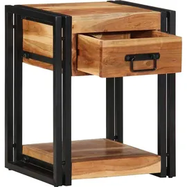 vidaXL Nachtschrank 2 pcs 40 x 35 x 50 cm Braun