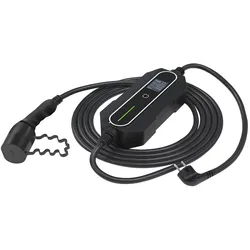 EM2GO Portables EV Ladegerät 3.6kW mit Schutz-Kontakt Stecker