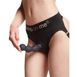 Dildo Plug Balls - Größe L, 16,5 cm, schwarz