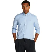 Tommy Hilfiger Herren Hemd Flex Poplin Gingham Regular Fit,