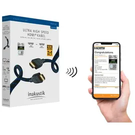 in-akustik inakustik Premium Ultra High Speed HDMI 2.1 Kabel 2,0m
