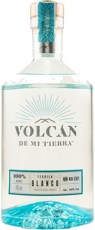 Volcán Tequila Blanco - Set mit 2 Keramikbechern