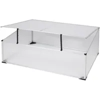 Mojawo Frühbeet Aluminium Transparent HKP 4 mm 0,24 m2