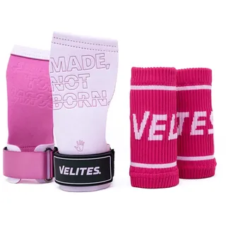 Velites I Quad Pro I Professionelle Straßen für Cross-Training oder Gymnastik, geeignet für jede Oberfläche, Verwendung mit Magnesium, inklusive Handgelenkbandagen aus Stoff.