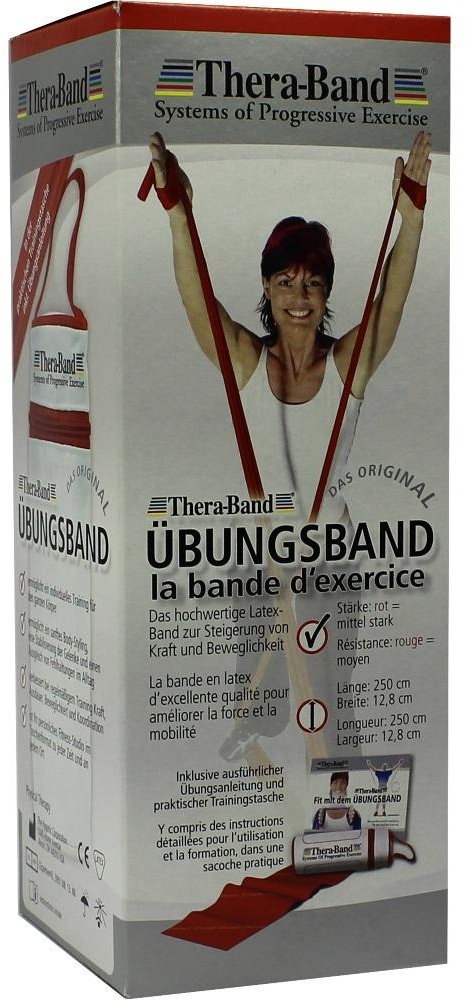 Thera-Band 2.50M Rot-Mittel Stark 1 ST