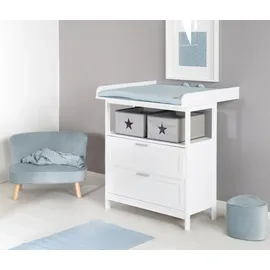 roba Wickelkommode White weiß
