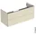 Geberit Waschtischunterschrank 2 Schubladen 118,4 x 50,4 x 47 cm Sandgrau