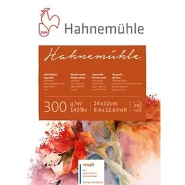 Hahnemühle Aquarellblock 10 Bl. 24x32 cm Weiß