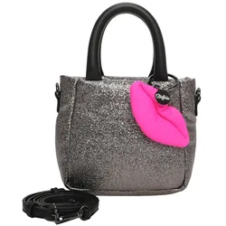 Buffalo Henkeltasche Boxy24 mit abnehmbarem Anhänger Handtaschen   Grau Damen 