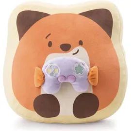 NICI Kuscheltier Fuchs Geeks mit Spielkonsole