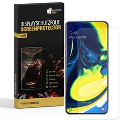 2x Displayschutzfolie für Samsung Galaxy A90 Schutzfolie Folie ANTI-REFLEX MATT