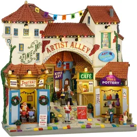 Lemax Artist Alley Weihnachtsdorf mehrfarbig