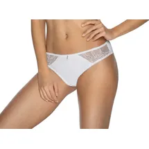 VIANIA! Slip 224180 AVA mit Spitze Mikrofaser höchster Farbe Weiß, Größe:40 - 40