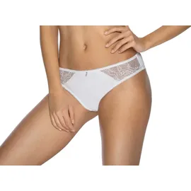 VIANIA! Slip 224180 AVA mit Spitze Mikrofaser höchster Farbe Weiß, Größe:40 - 40