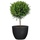 Scheurich Pflanzgefäß Barceo Ø 47 x 47 cm Stony black