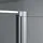 mai & mai Ravenna66UK Duschkabine U-Form mit Doppeltüre 120 x 80 cm Silber Klarglas