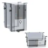 Ricoo TRH02-B PC Halterung unter Schreibtisch Schwarz