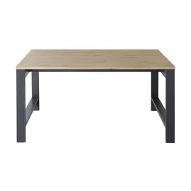 Innostyle Schreibtisch Jasmin Graphit / Artisan Eiche