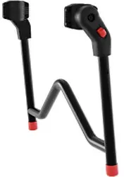 TELESTEPS Halterung Schwarz, Rot