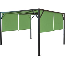 MCW Ersatzbezug für Dach Pergola Pavillon Beja 3x3m ~ grün
