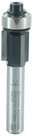 ENT Bündigfräser HW (HM) mit Kugellager - Z 3 12,7 mm