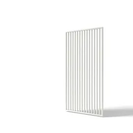 pergoline Seitenwandpaneel 1 Stück 1,24 x 2,34 x 0,07 m Weiß