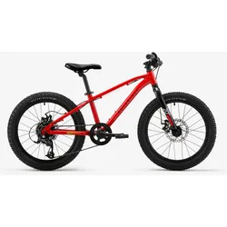 Kinderfahrrad Mountainbike 20 Zoll Rockrider Explore 900R rot, EINHEITSFARBE, 20