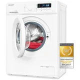 GGV-Exquisit Exquisit Waschmaschine WA57014-020Aweiss | 7 kg Fassungsvermögen | Energieeffizienzklasse A | 12 Waschprogramme | Kindersicherung | Startzeitvorwahl