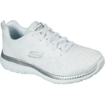 SKECHERS Bountiful Quick Path Damen Silber/Weiß 37