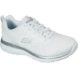 SKECHERS Bountiful Quick Path Damen Silber/Weiß 37